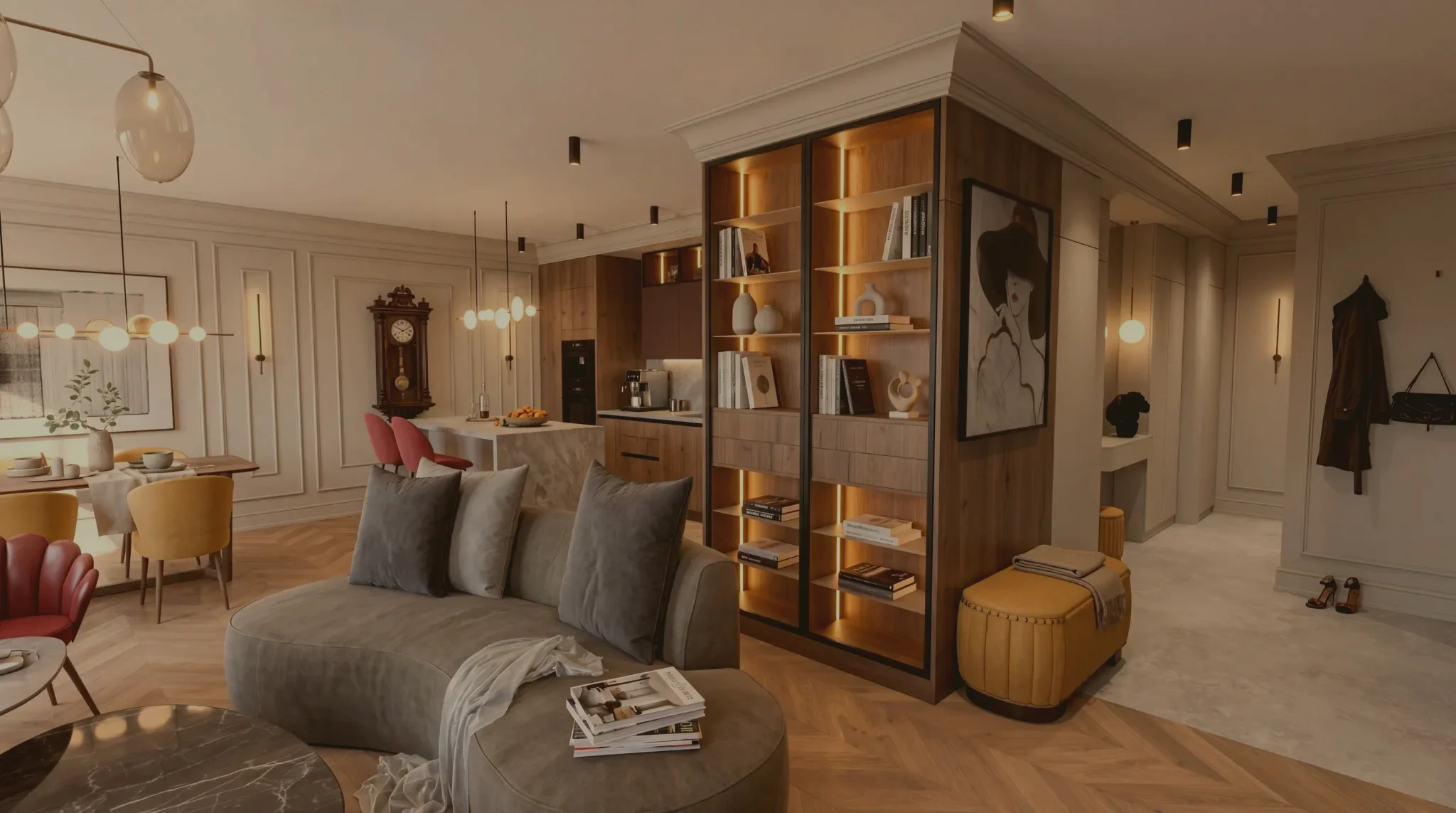 Kuchnia klasyczna na wymiar Warszawa — projekt i realizacja Matt Kuchnie